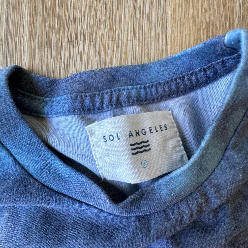 Sol Angeles Boys T-Shirt - Size 6 - Picture 2 of 6